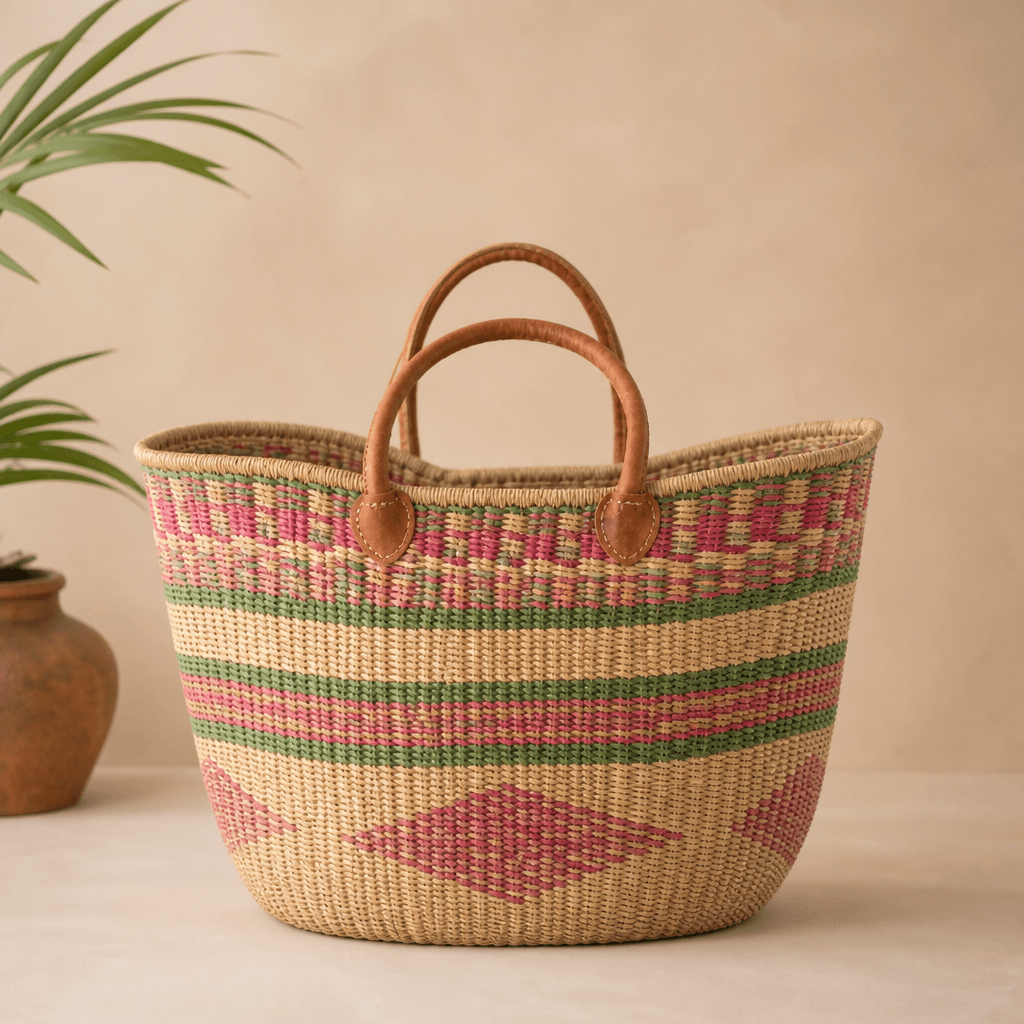 Panier Teranga tressé